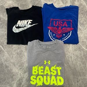 Youth Medium Short Sleeve Shirts
